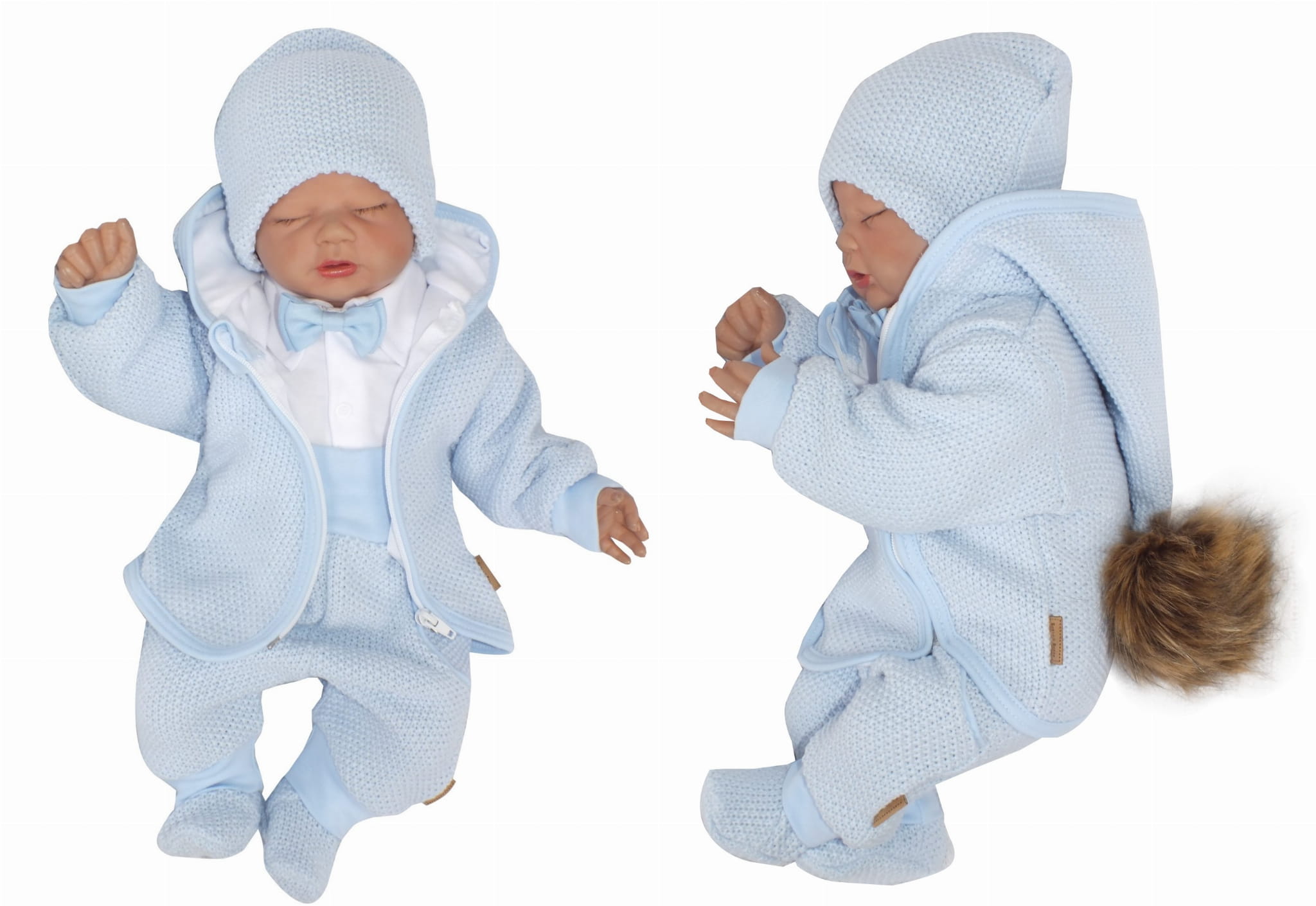 Kojenecká 3 dielna súprava pre dievčatko