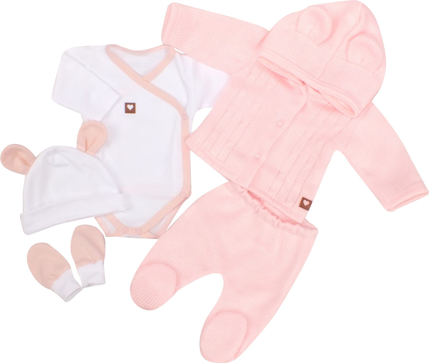 Výbavička do pôrodnice dievčatko  8 dielna