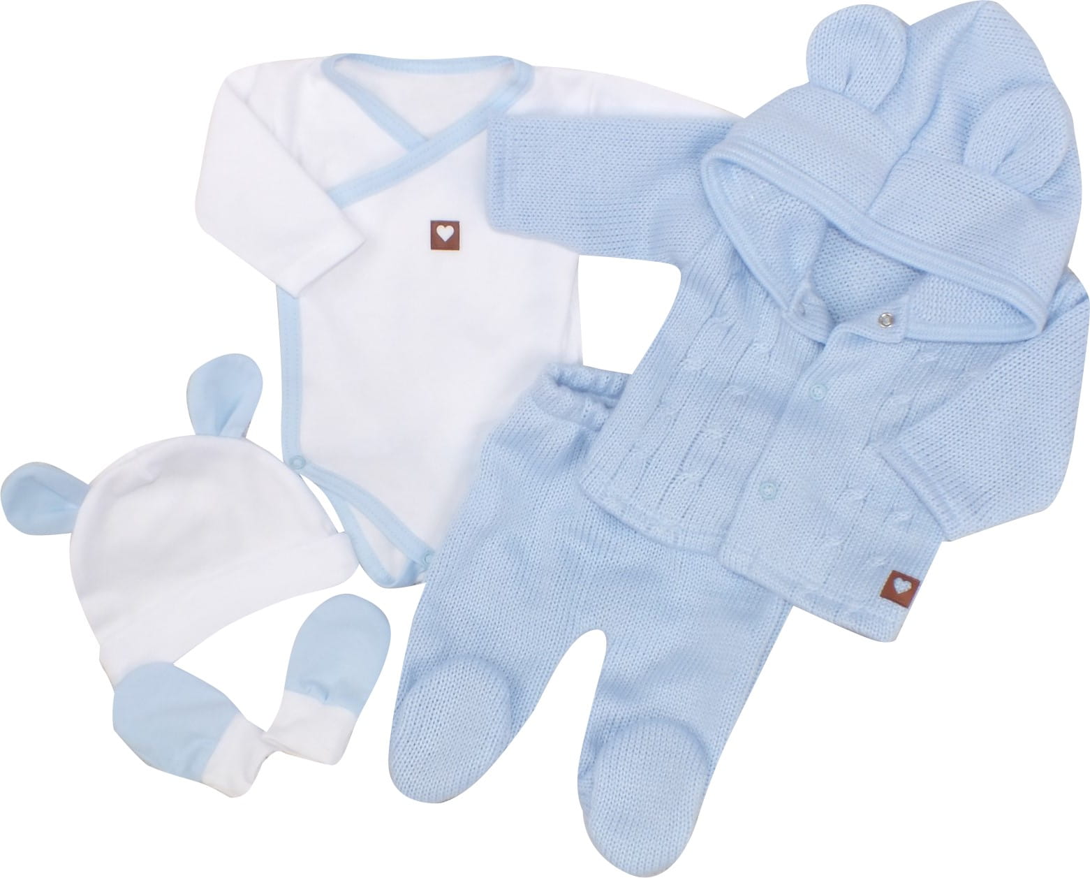 Výbavička do pôrodnice chlapec  8 dielna