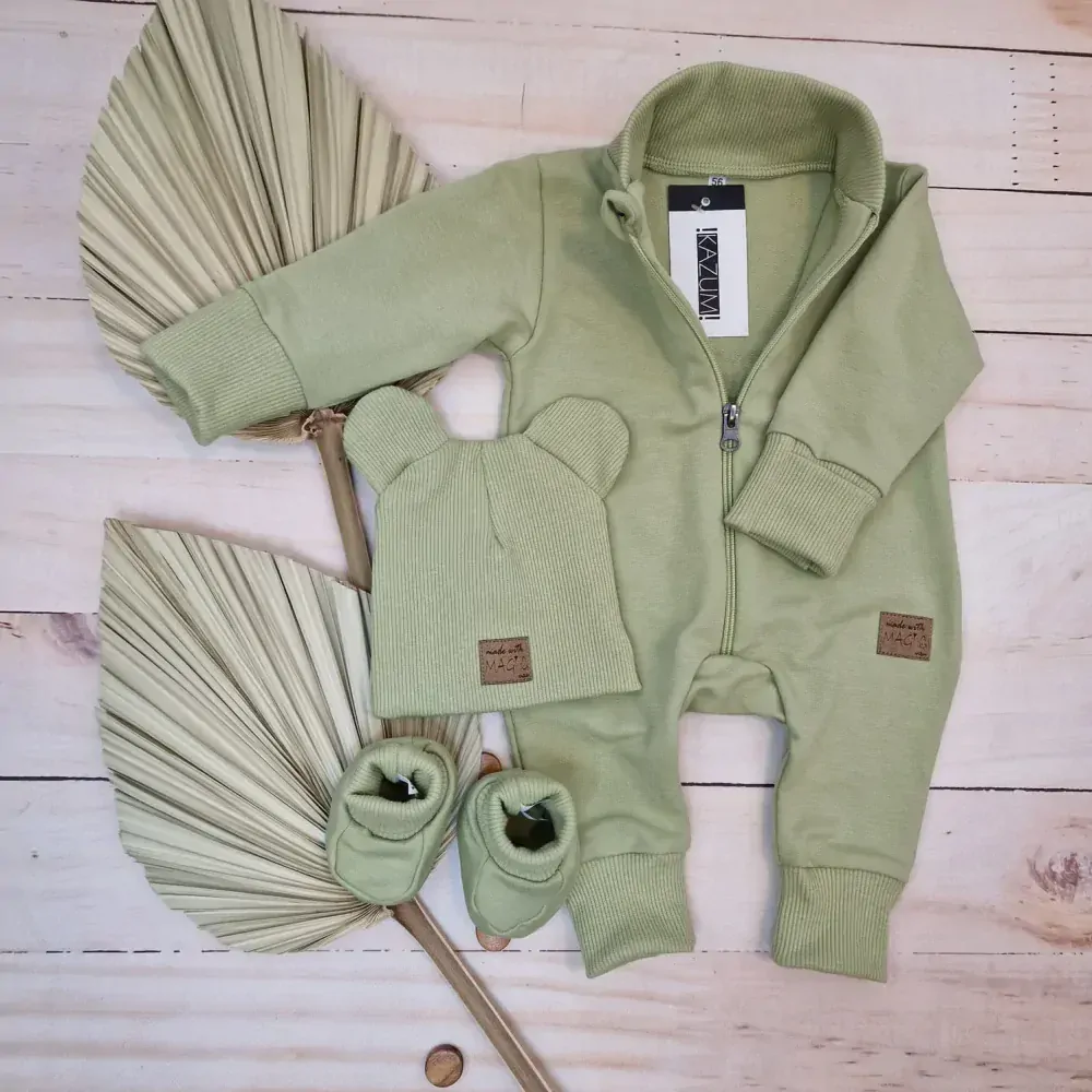 Kojenecká súprava 3 dielna na krst dievčatko mango