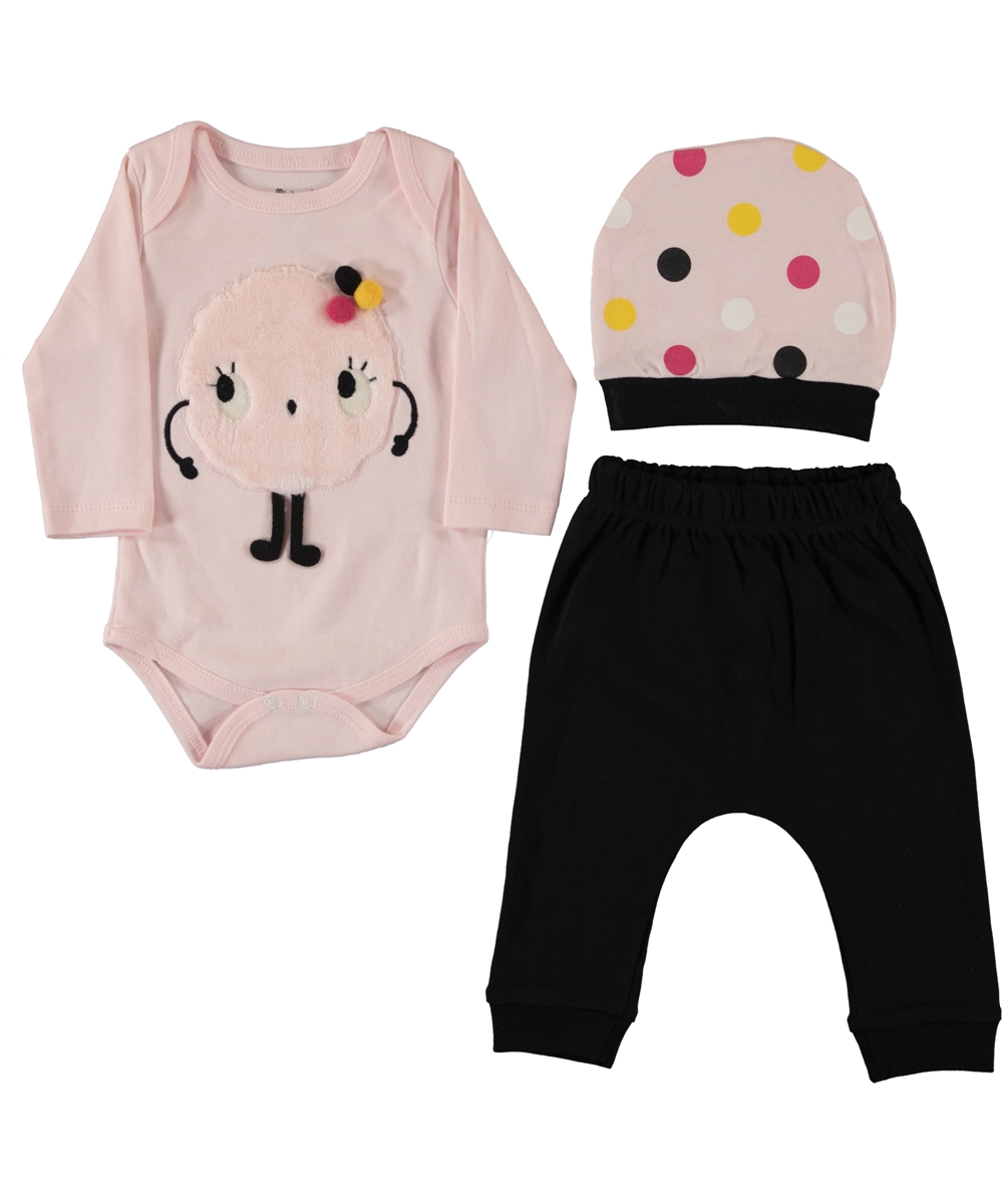 Kojenecká 3 - dielna súprava CREW žltá - čierna