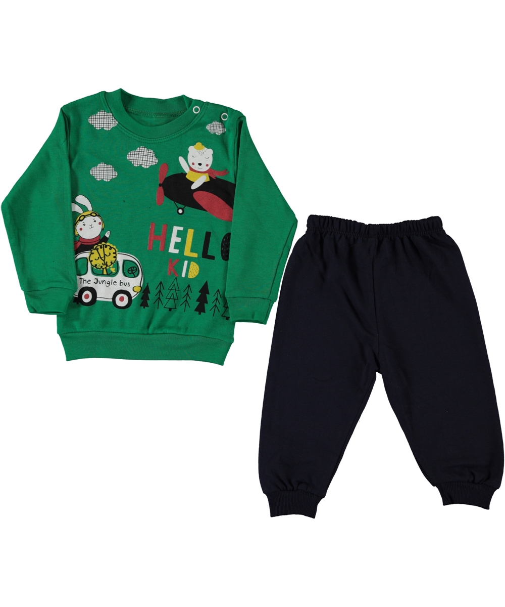 Kojenecká 2 - dielna súprava  Jahoda ecru - červená