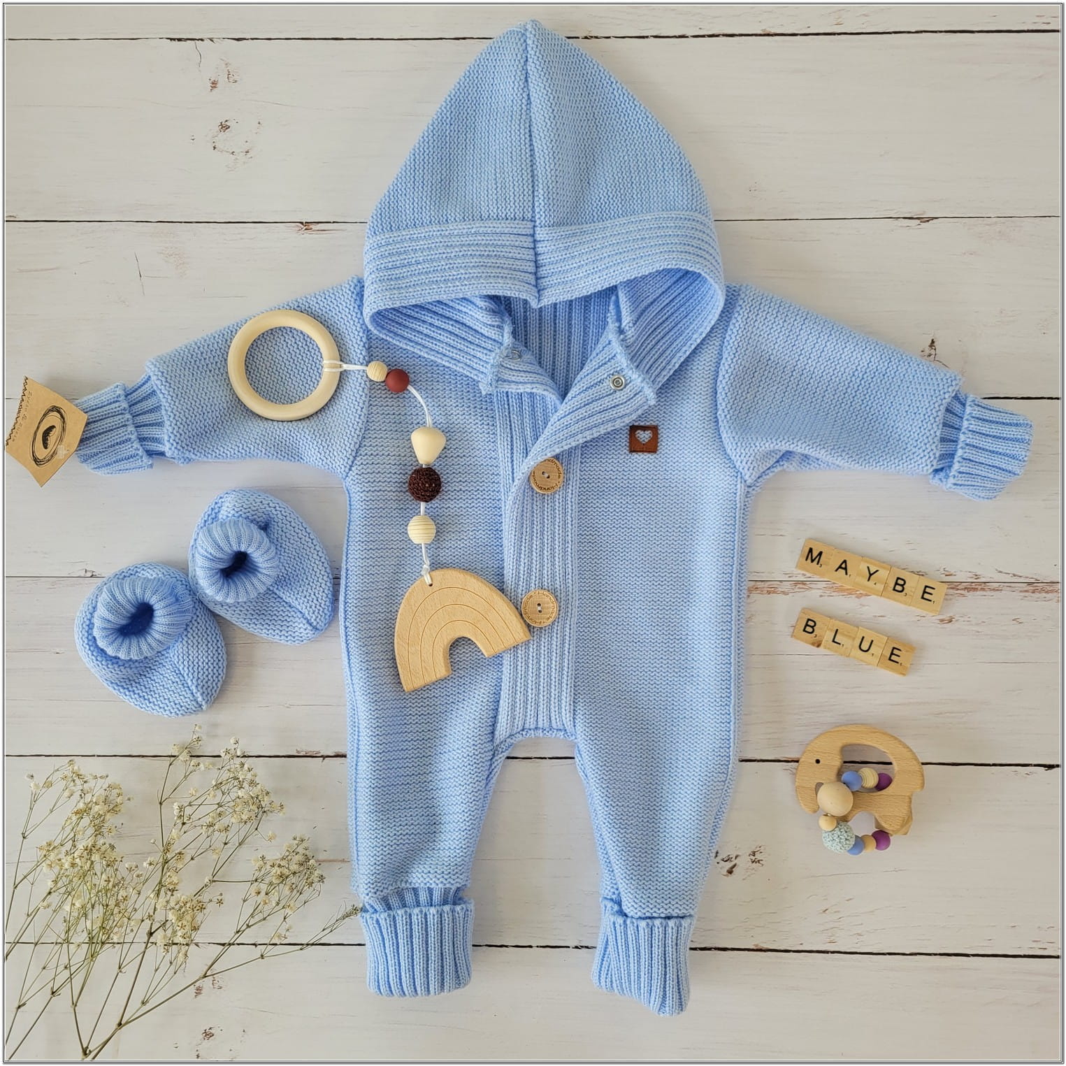 Výbavička do pôrodnice chlapec  8 dielna