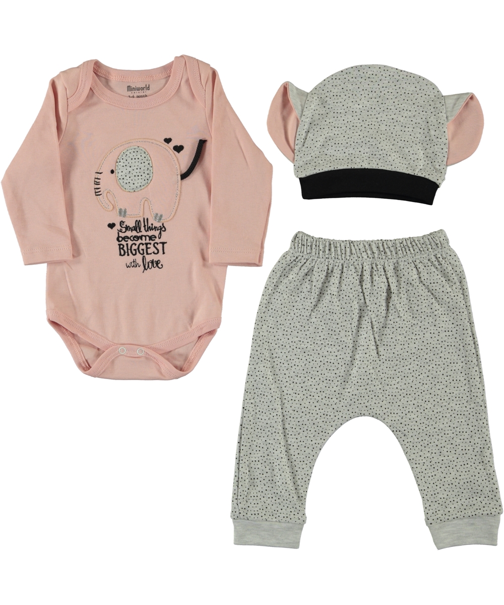 Kojenecká 3 - dielna súprava CREW žltá - čierna