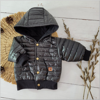 Kojenecká bunda čierna