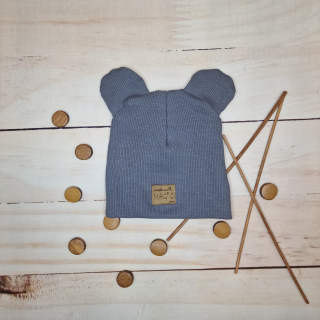 Čiapka pre bábätko modrá