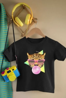 Vtipné tričko pre deti s motívom zvieratko čierna