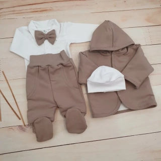 Kojenecká súprava 5 dielna na krst chlapec