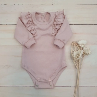 Kojenecké body pre dievčatko ružová