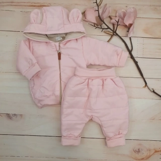 Kojenecká súprava pre dievčatko ružová