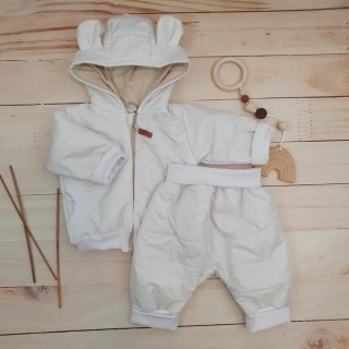 Kojenecká súprava pre bábätko biela